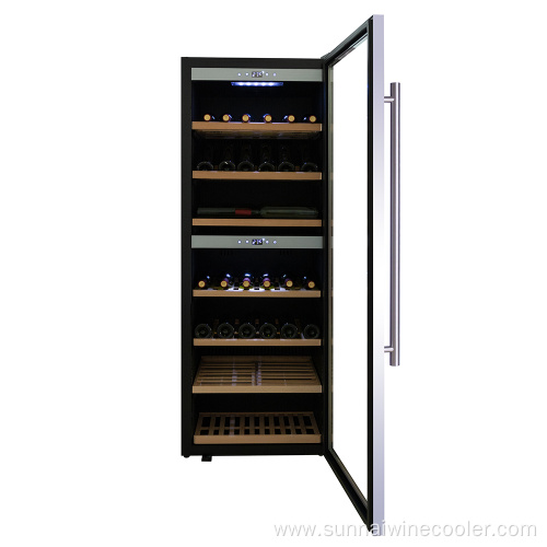 CE Units Humidity Control Dual Zone Wine Cooler